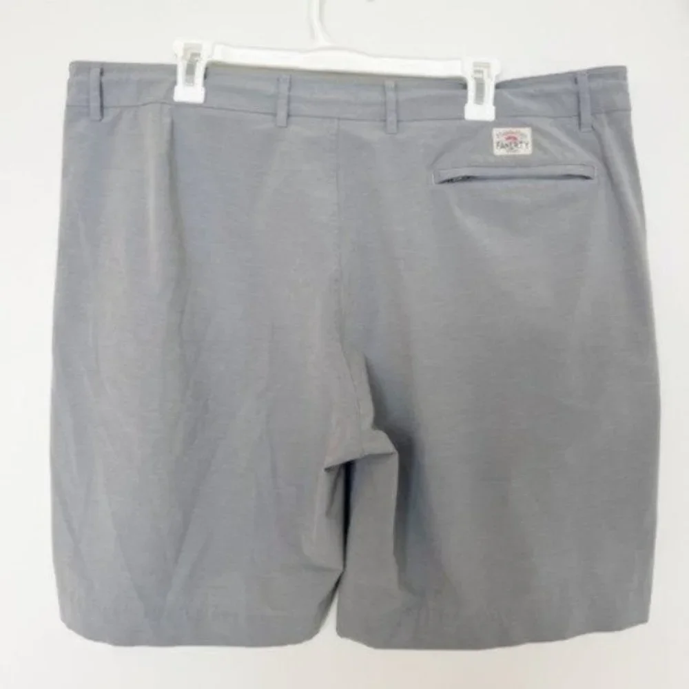 Faherty Belt Loop Grey All Day Shorts Size 40